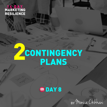 MARKETING RESILIENCE 2 contingency plans`