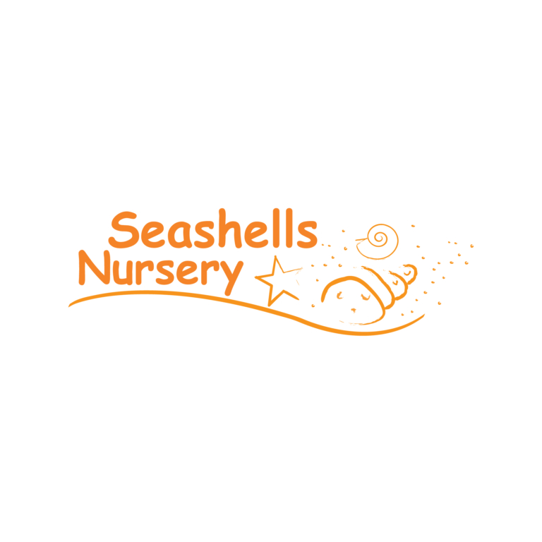 seashell nursery logo design branding