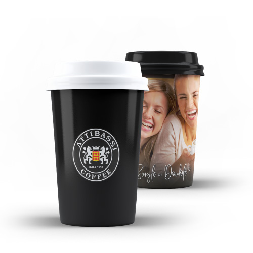 attibassi coffee cup take away design