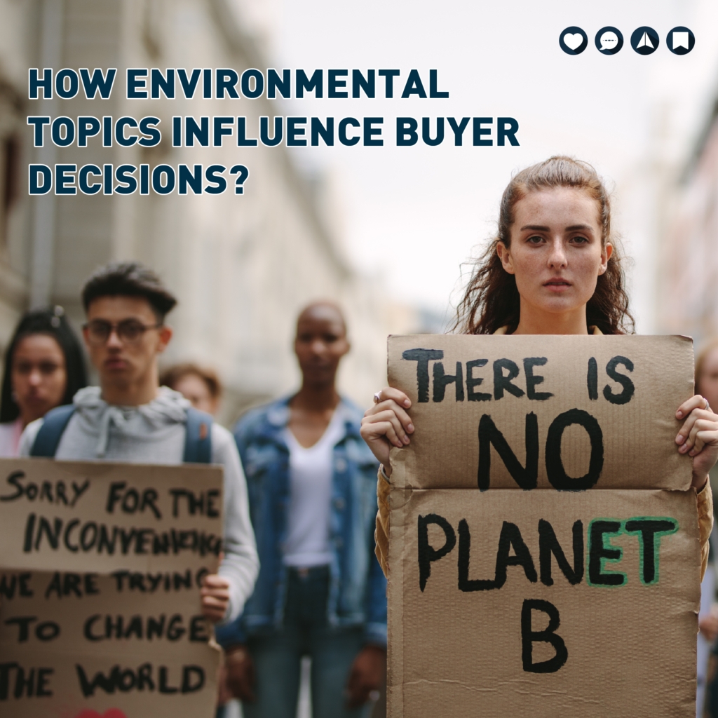 environmental topics in the news influence the buyer decision