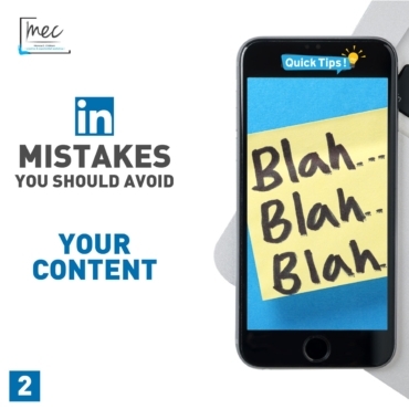 LinkedIn mistakes you should avoid your content