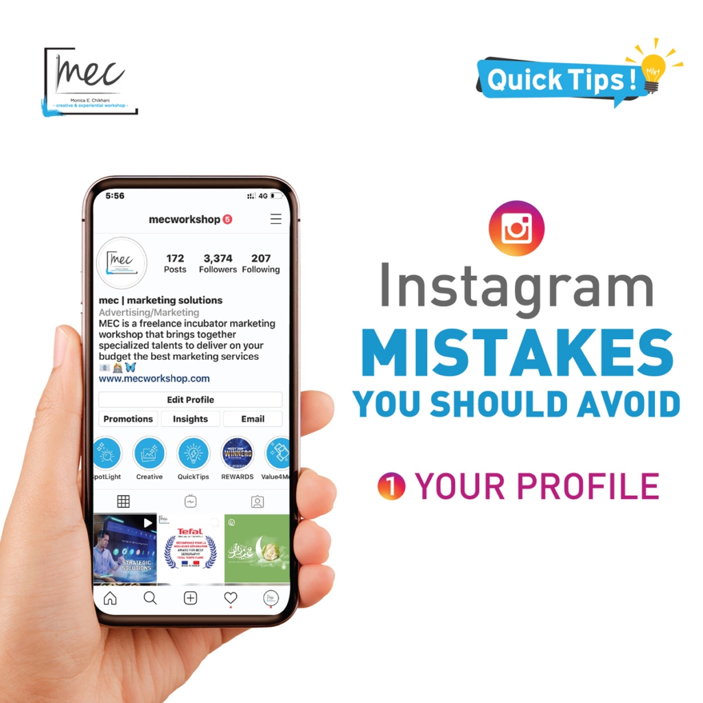 instagram mistakes you should avoid to grow your account and have more sales