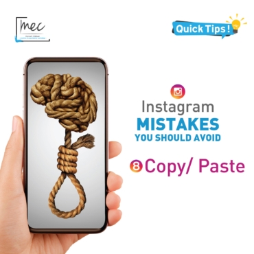 instagram mistakes you should avoid to grow your account and have more sales