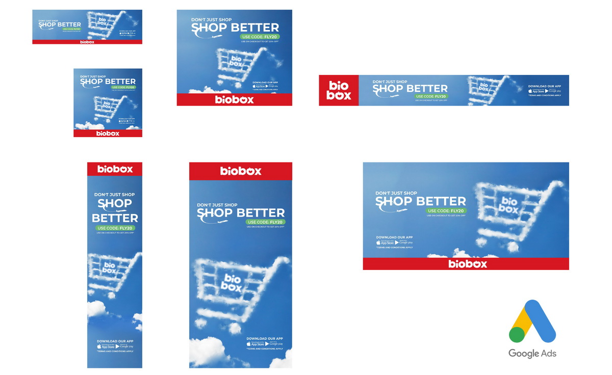 emirates fly better shop better with biobox campaign advertising