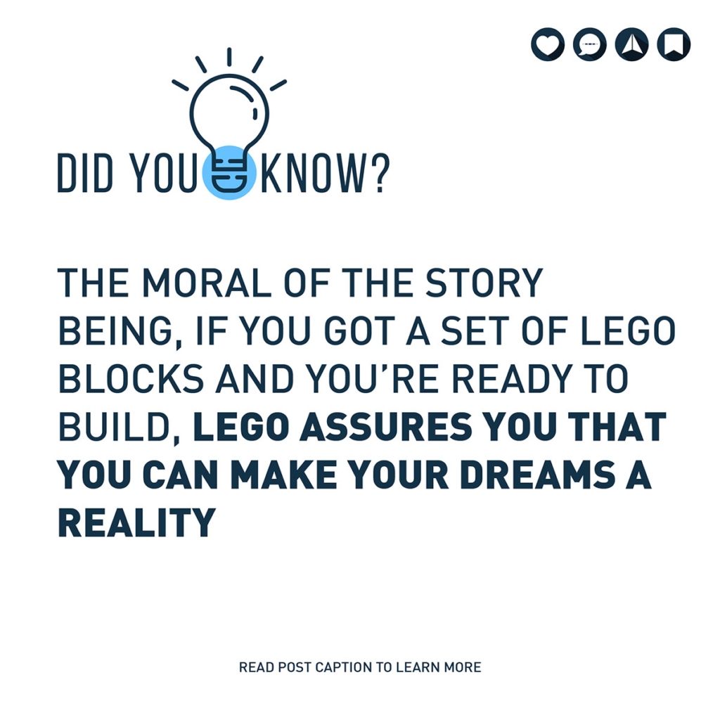 did you know think it build it lego and bugatti
